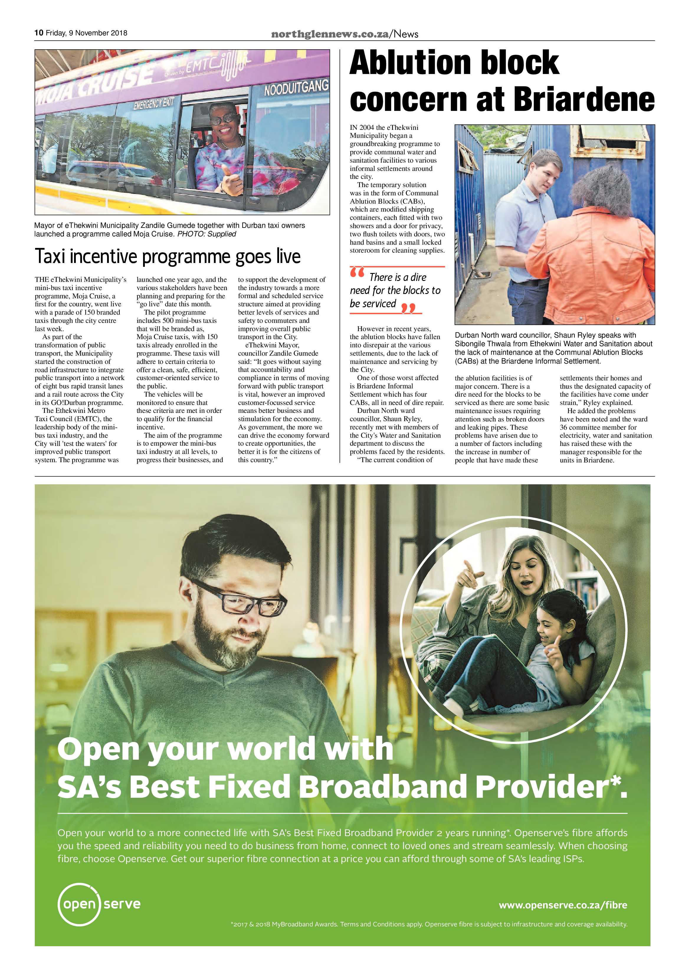 Northglen News 9 November 2018 page 10