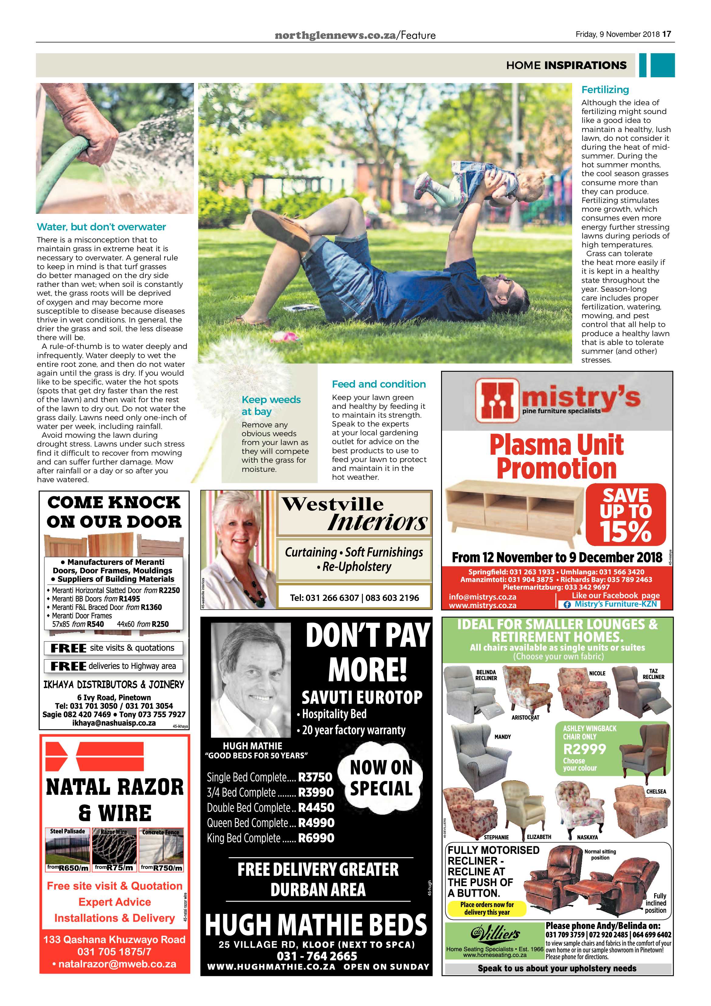 Northglen News 9 November 2018 page 17