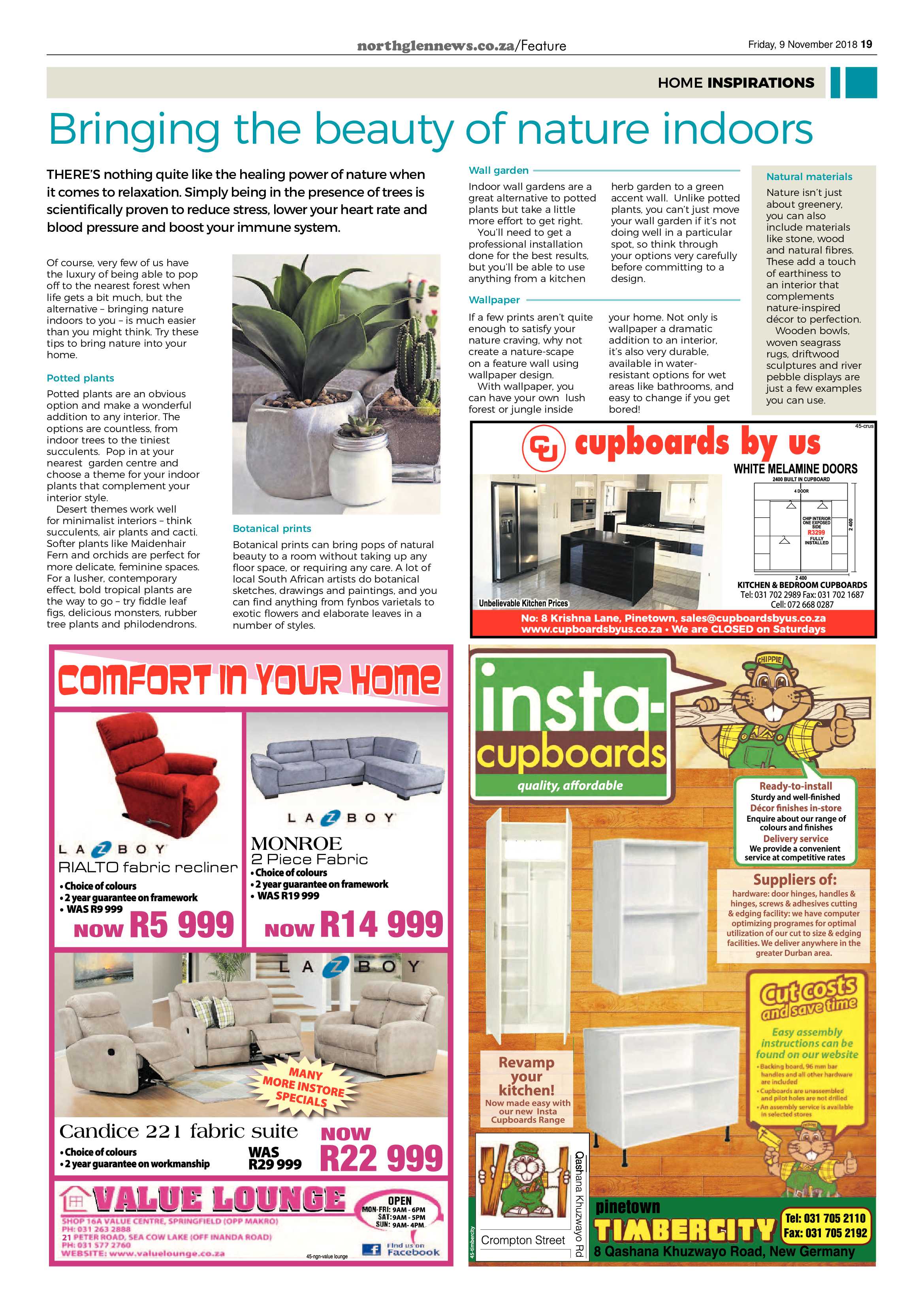 Northglen News 9 November 2018 page 19