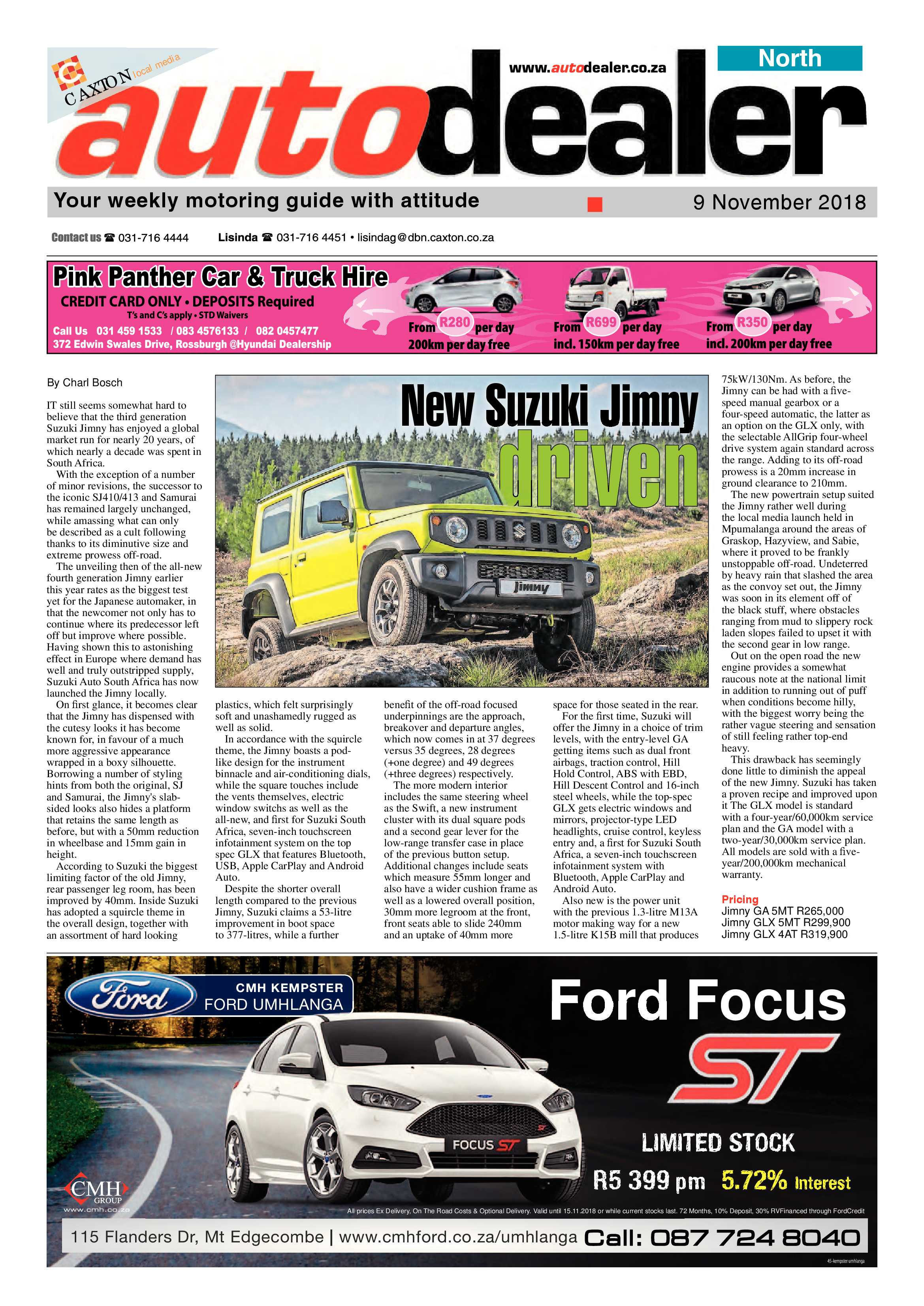 Northglen News 9 November 2018 page 21