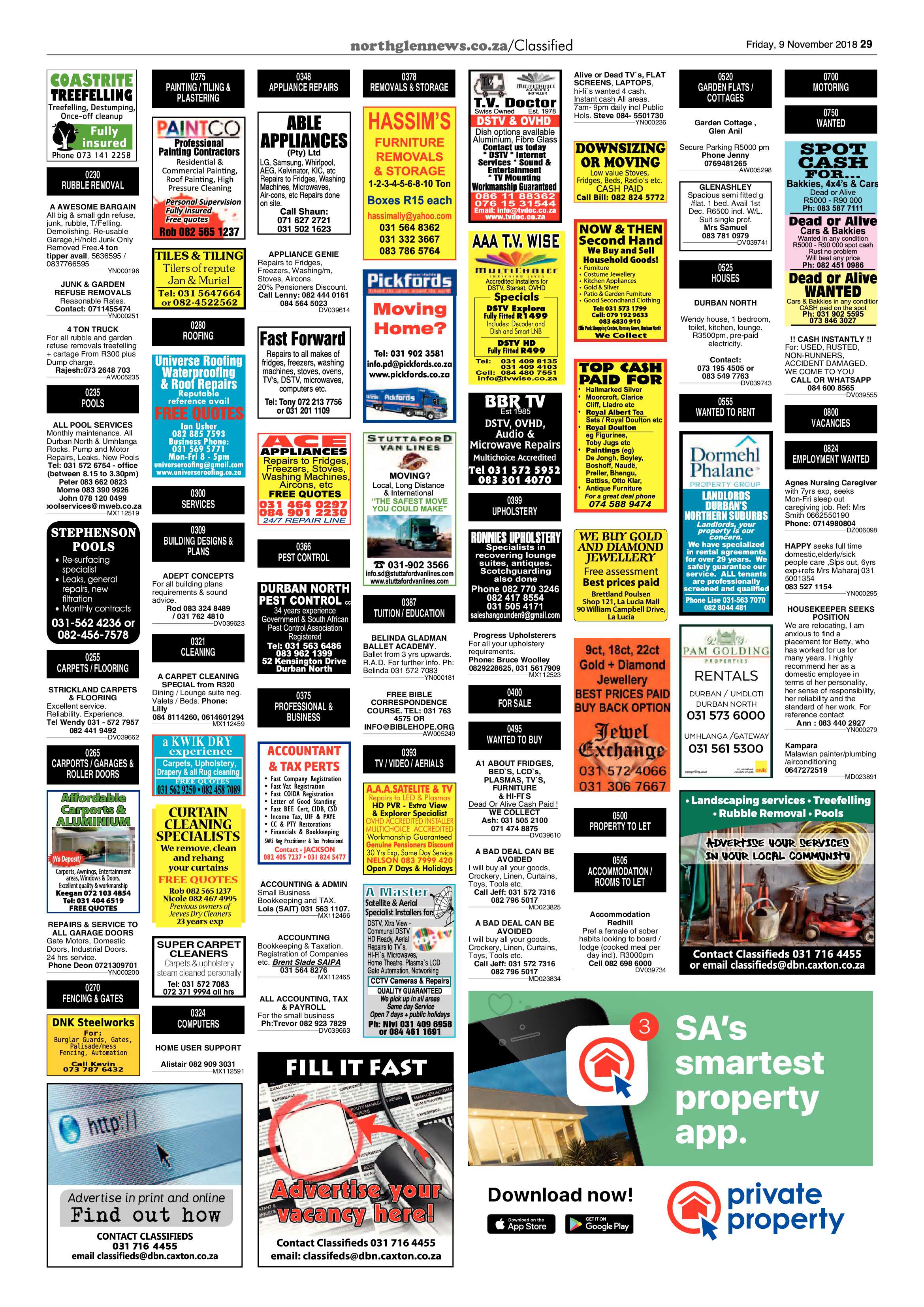 Northglen News 9 November 2018 page 29