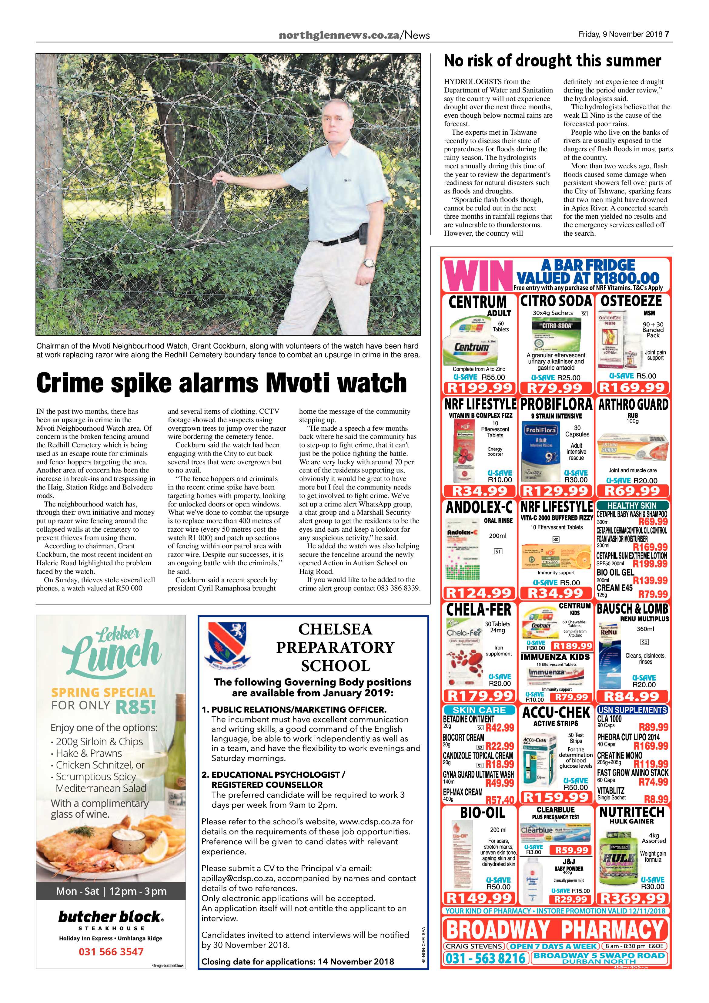 Northglen News 9 November 2018 page 7