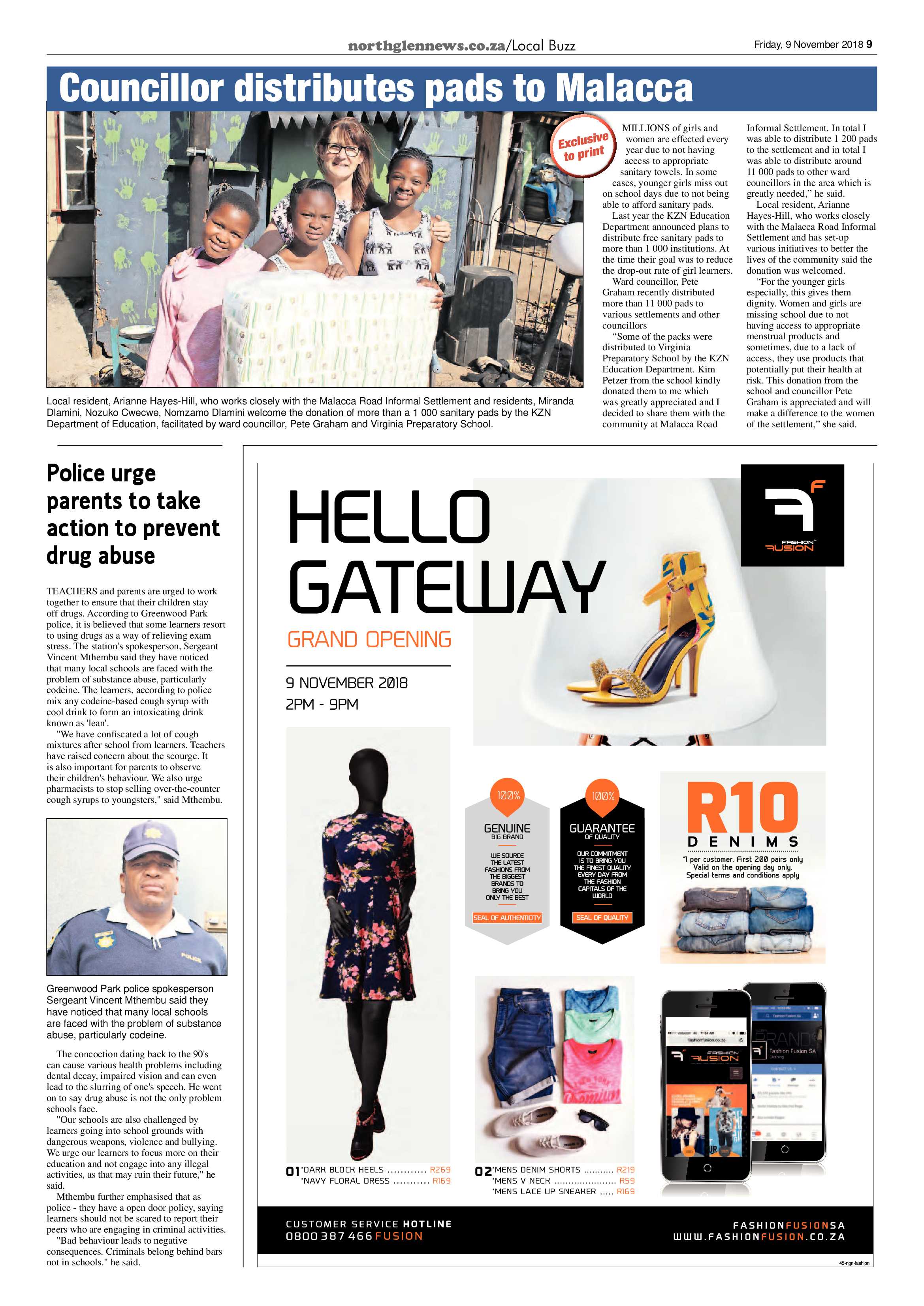 Northglen News 9 November 2018 page 9