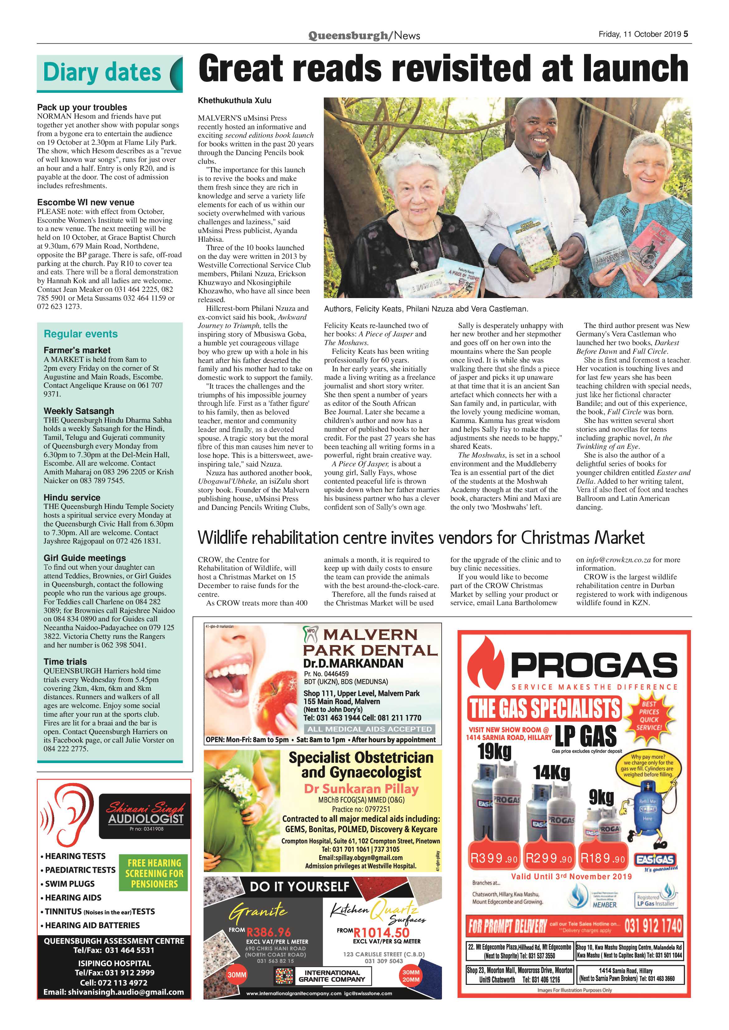 Queensburgh News 11 October 2019 page 5