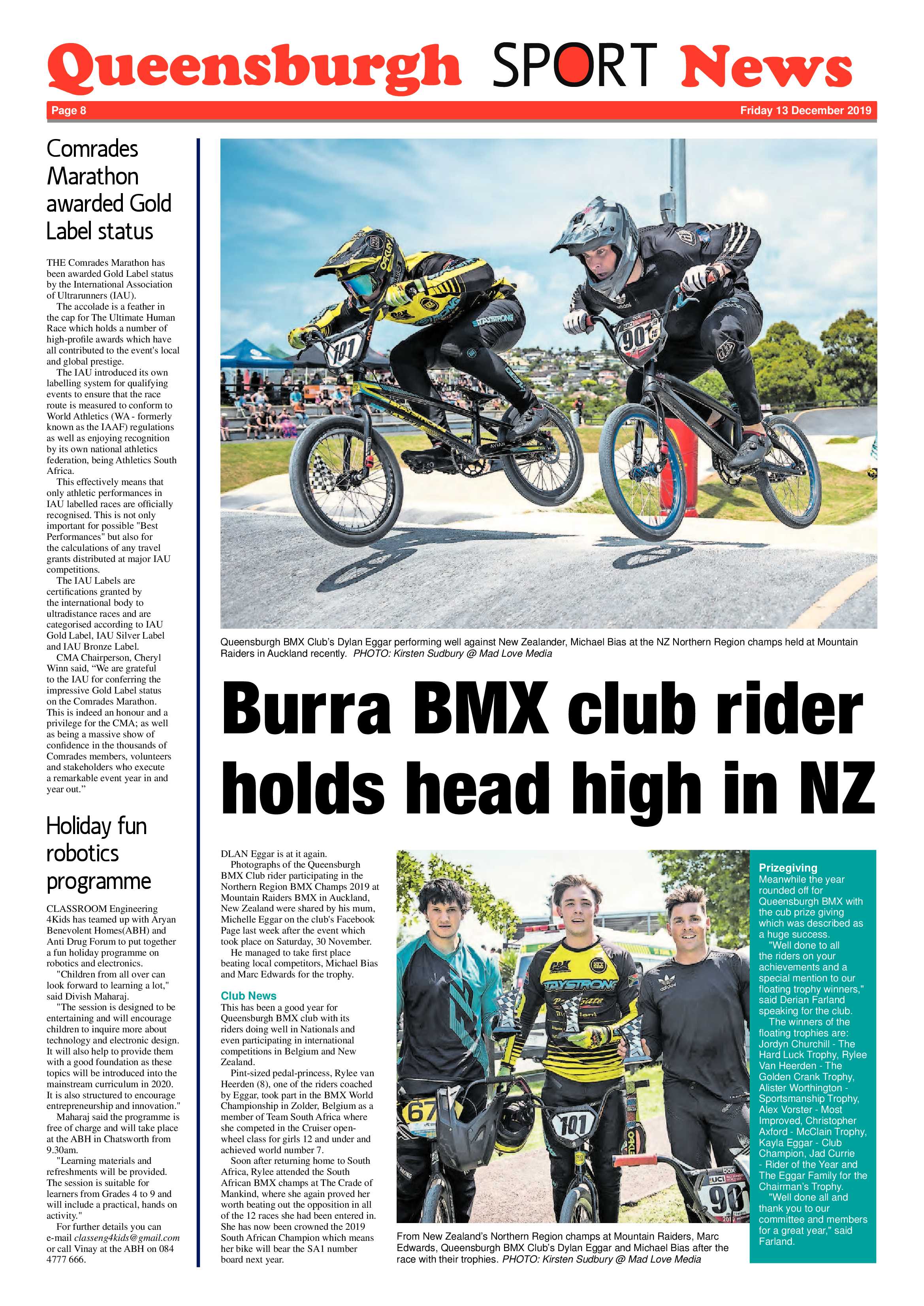 Queensburgh News 13 December 2019 page 8
