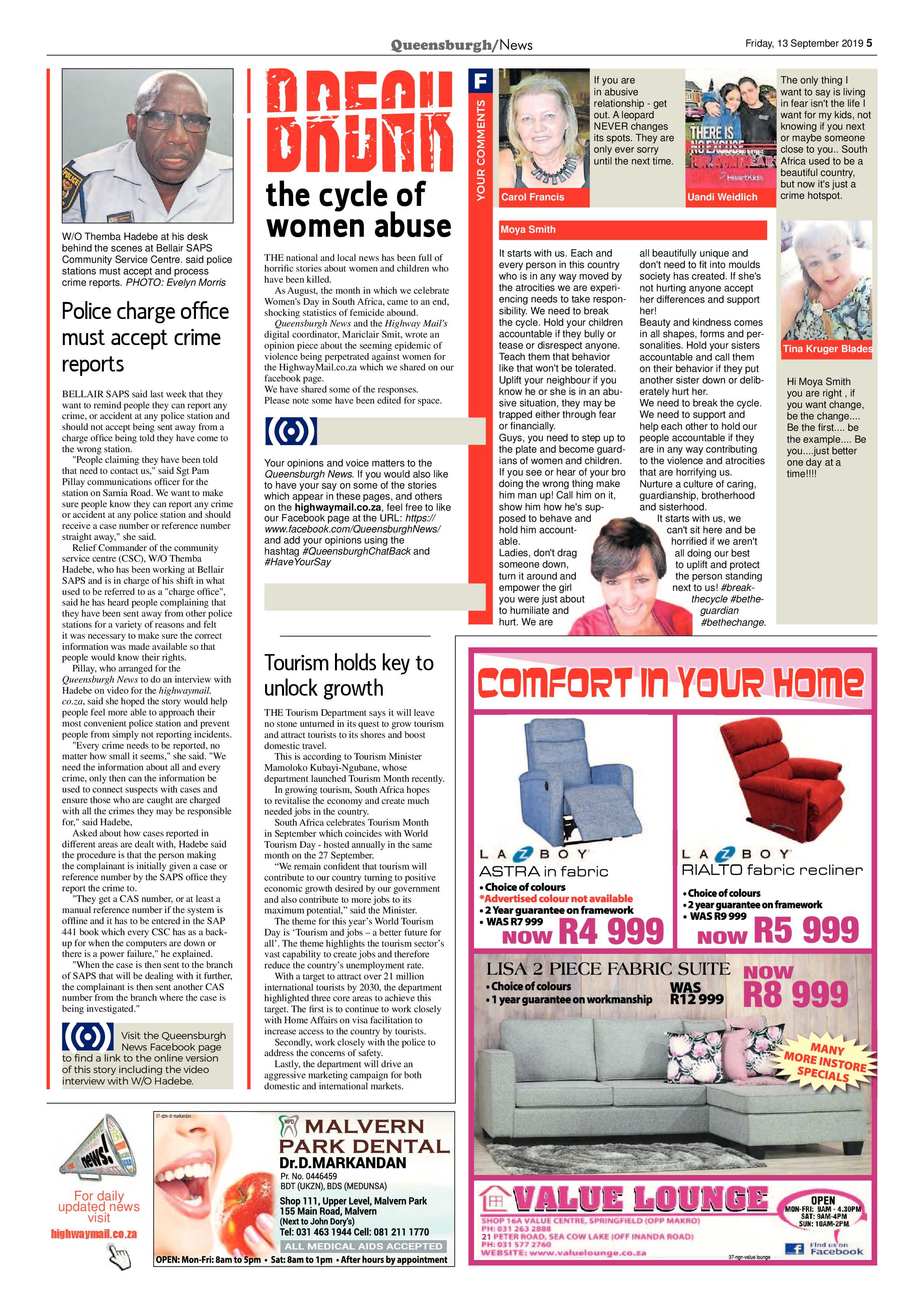 Queensburgh News 13 September 2019 page 5