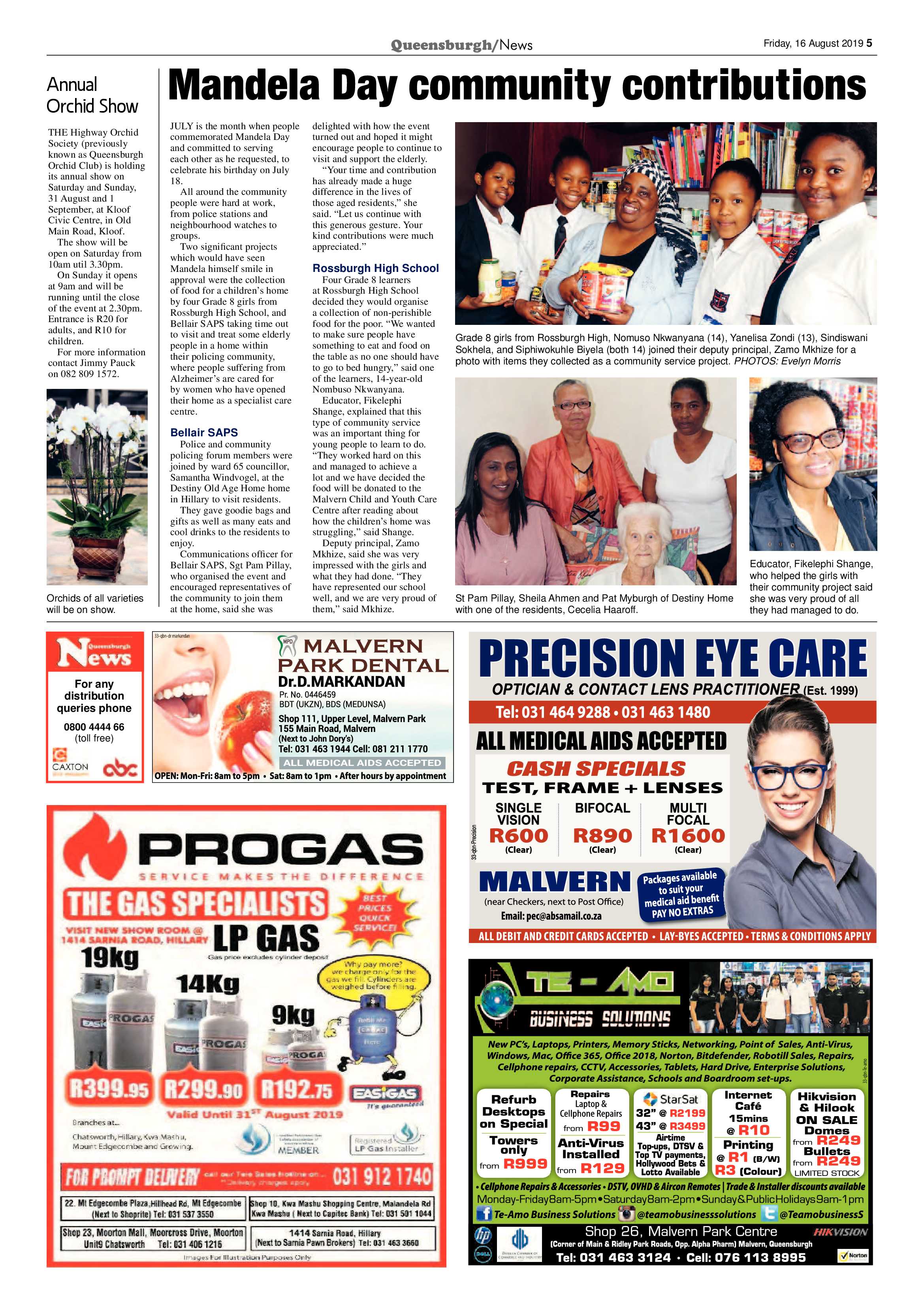 Queensburgh News 16 August 2019 page 5