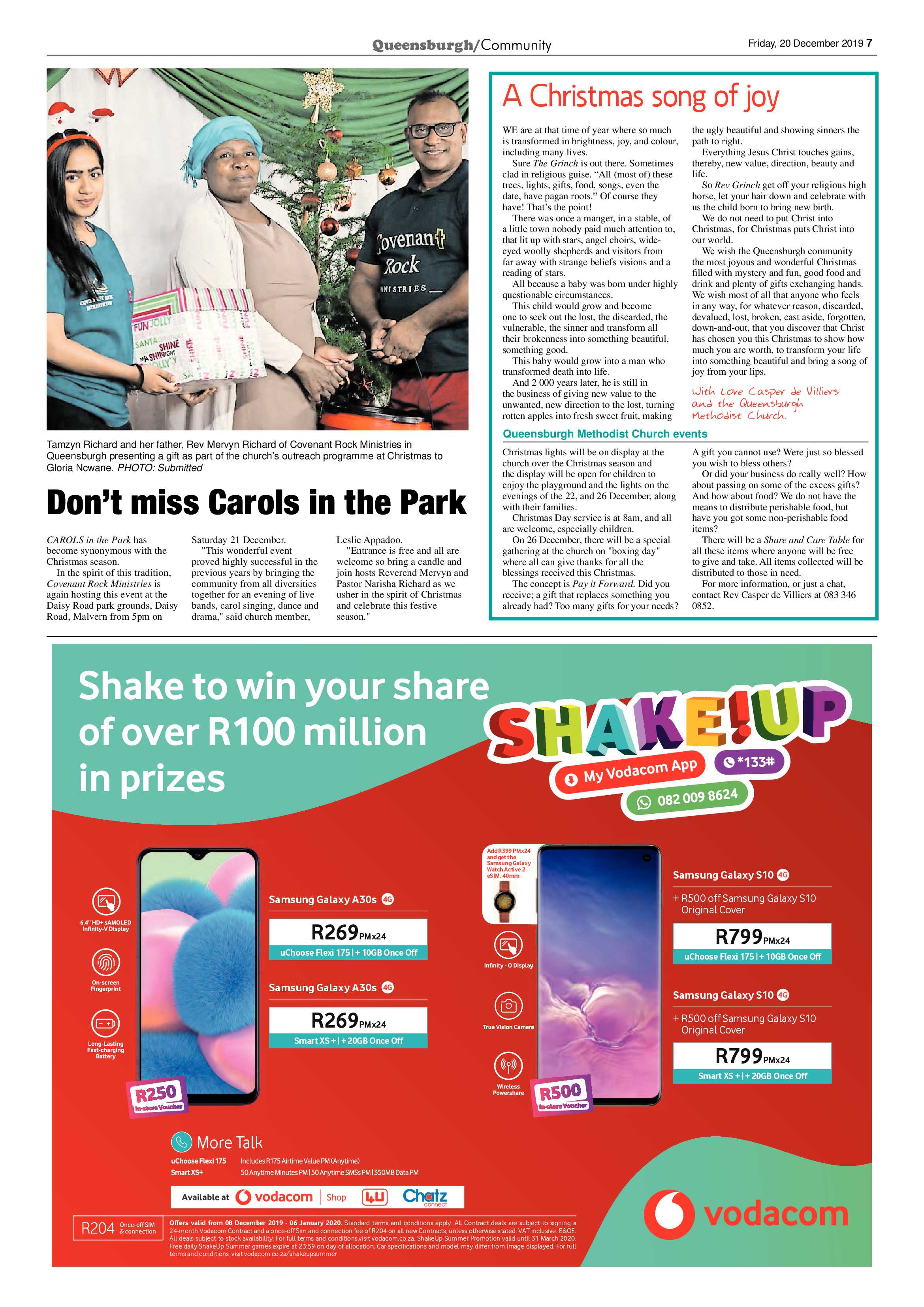 Queensburgh News 20 December 2019 page 7