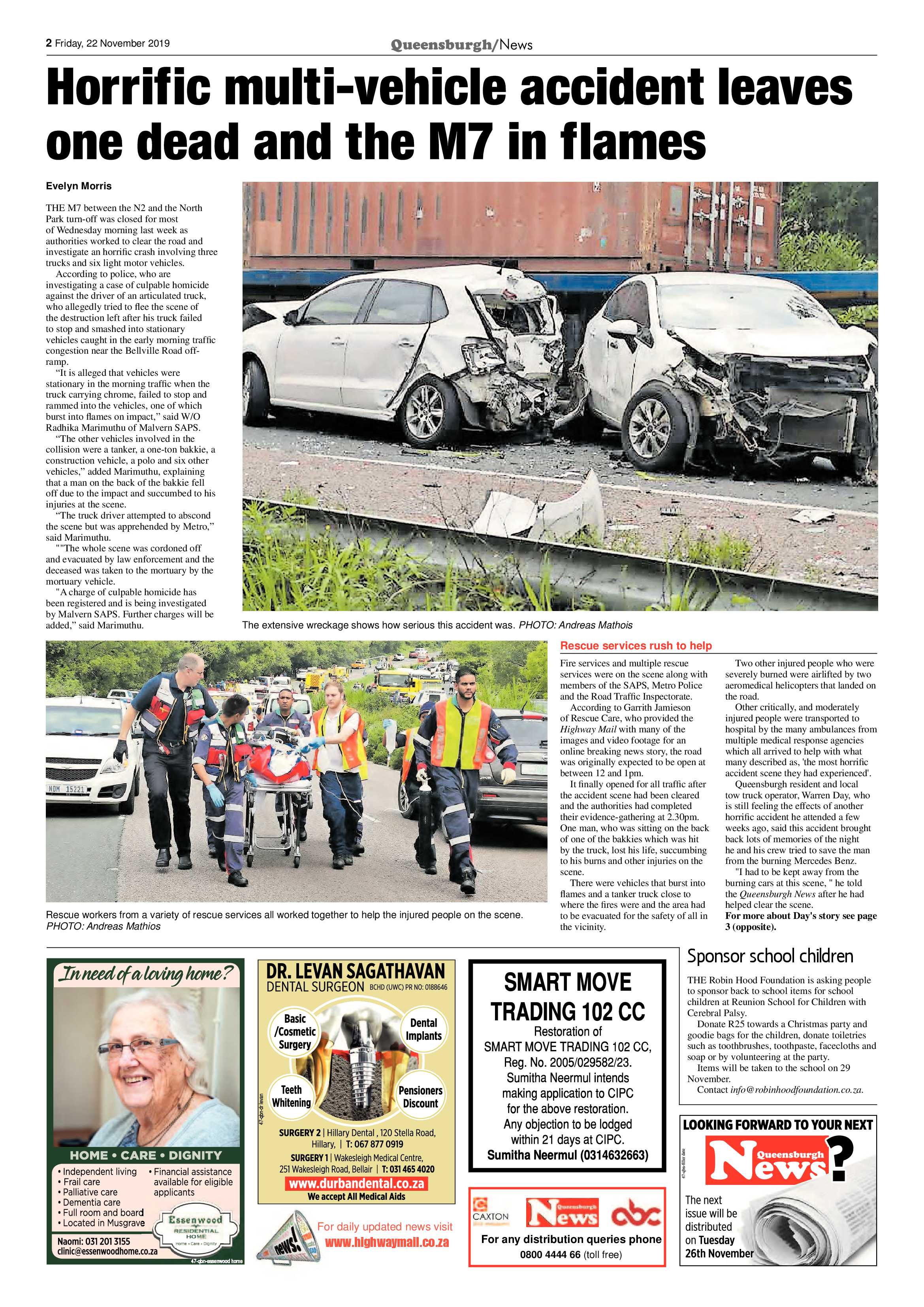 Queensburgh News 22 November 2019 page 2