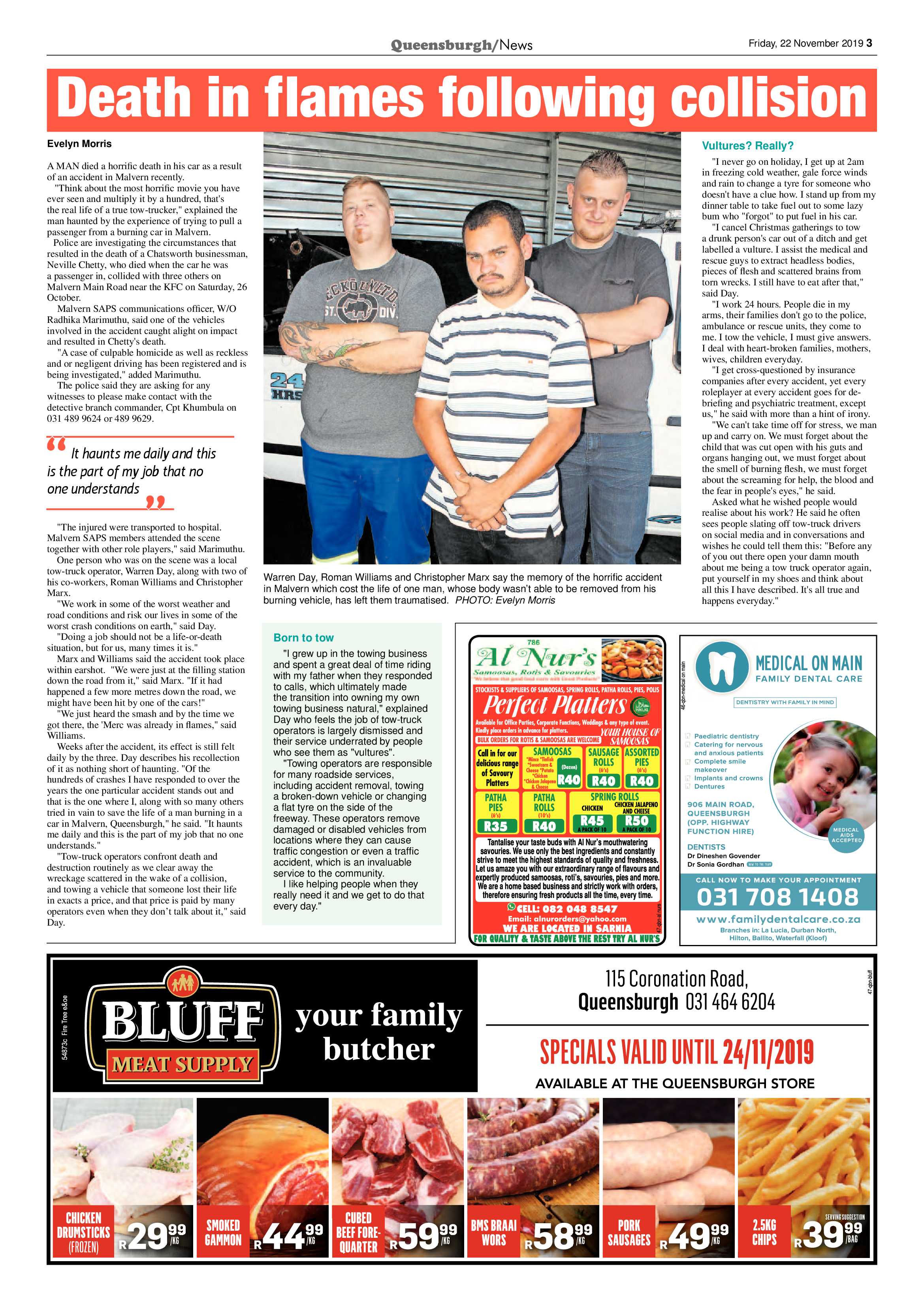 Queensburgh News 22 November 2019 page 3