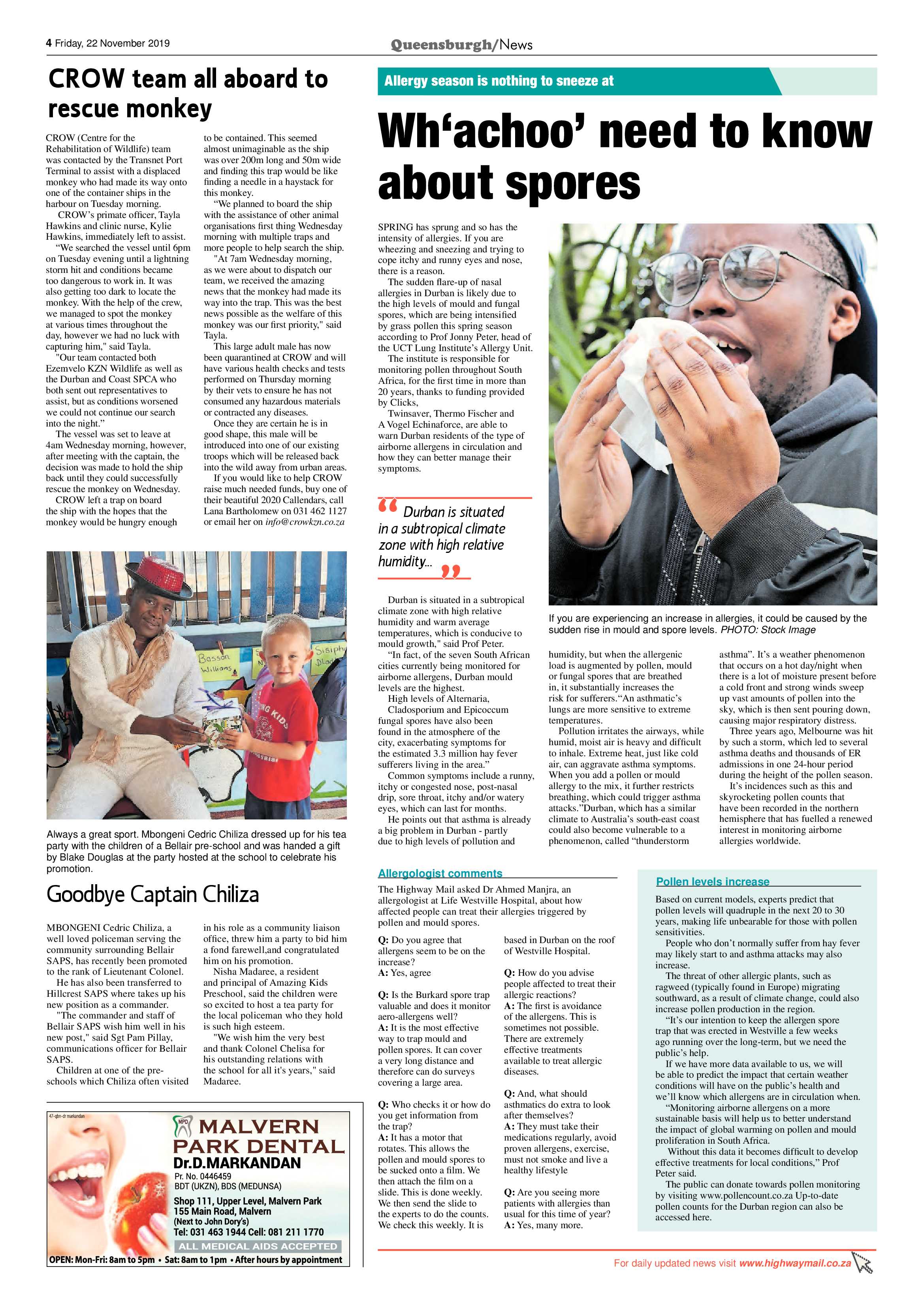 Queensburgh News 22 November 2019 page 4