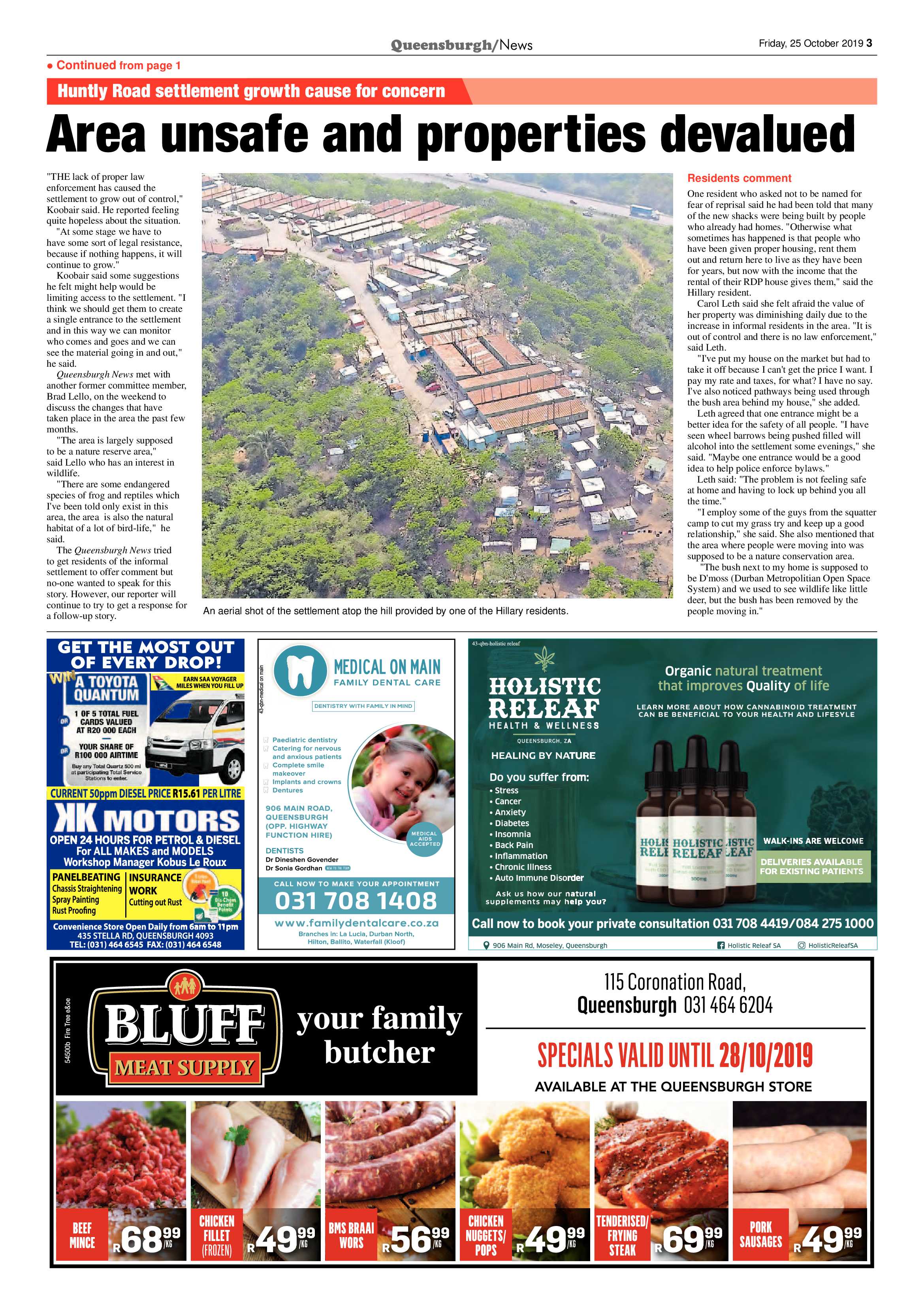 Queensburgh News 25 October 2019 page 3