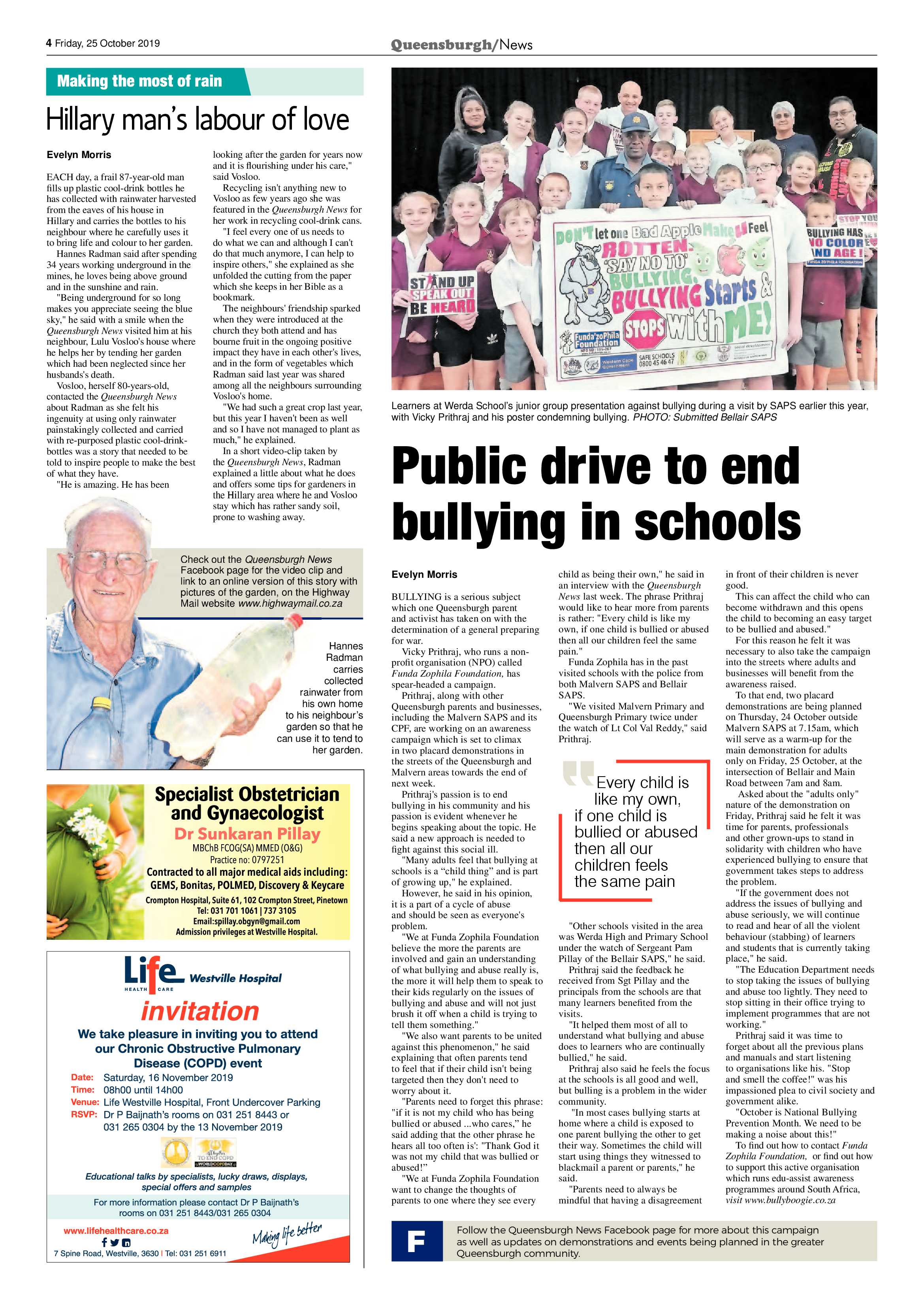 Queensburgh News 25 October 2019 page 4