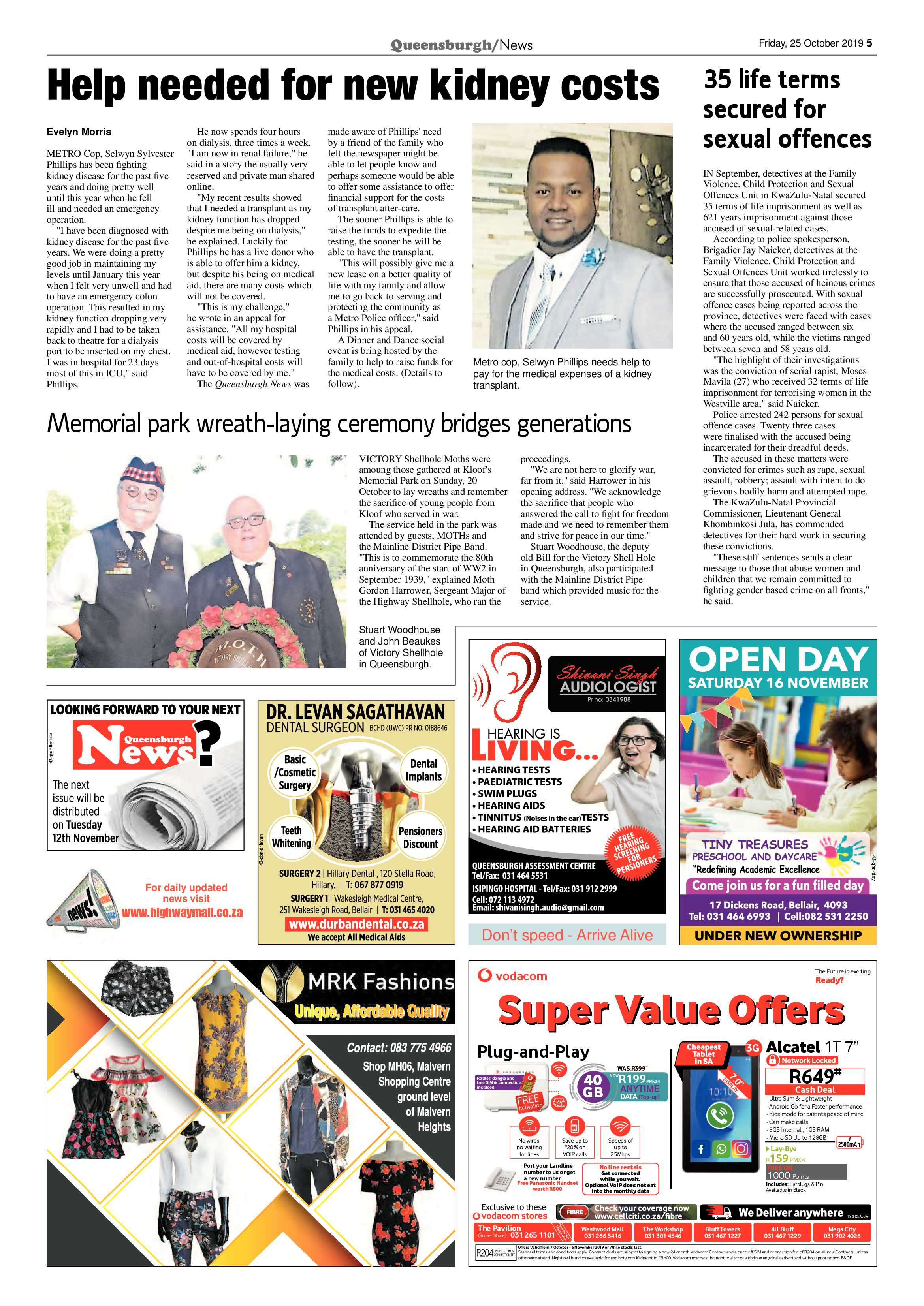 Queensburgh News 25 October 2019 page 5