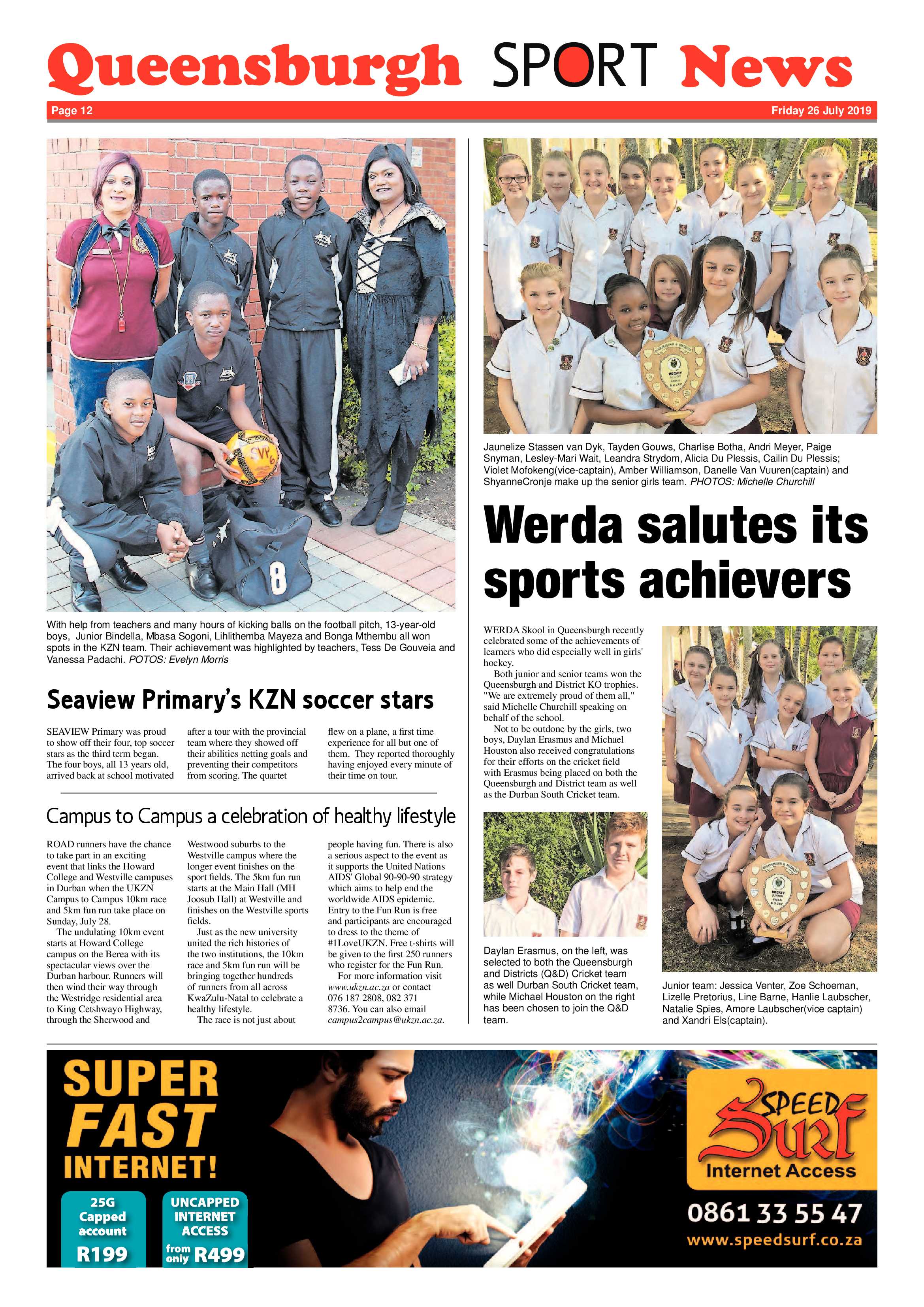 Queensburgh News 26 July 2019 page 12