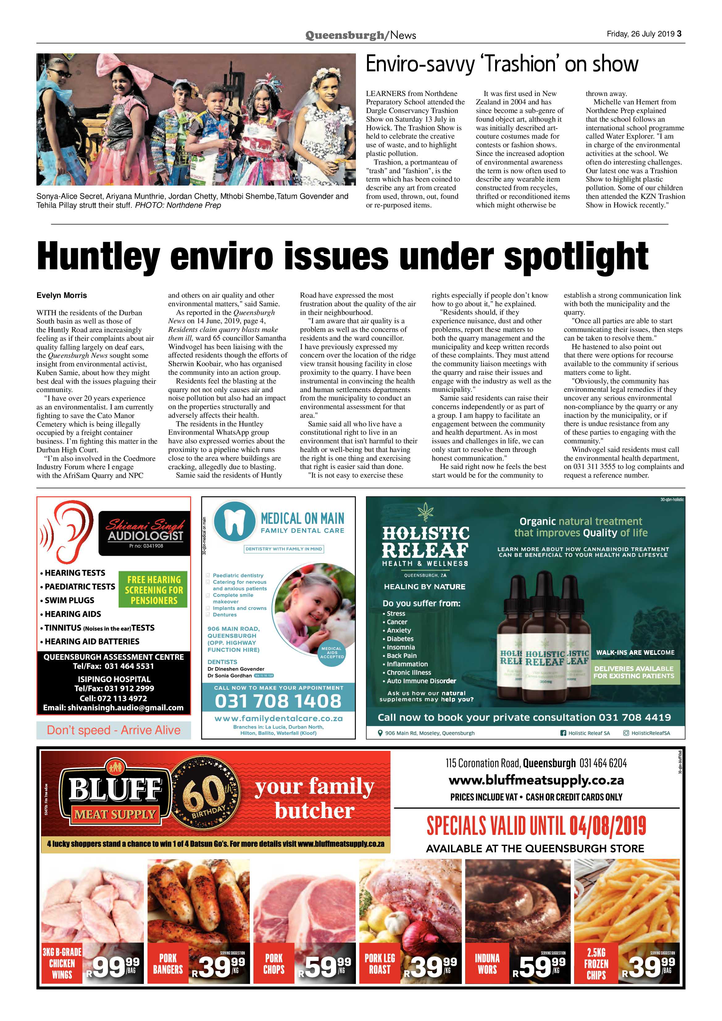 Queensburgh News 26 July 2019 page 3