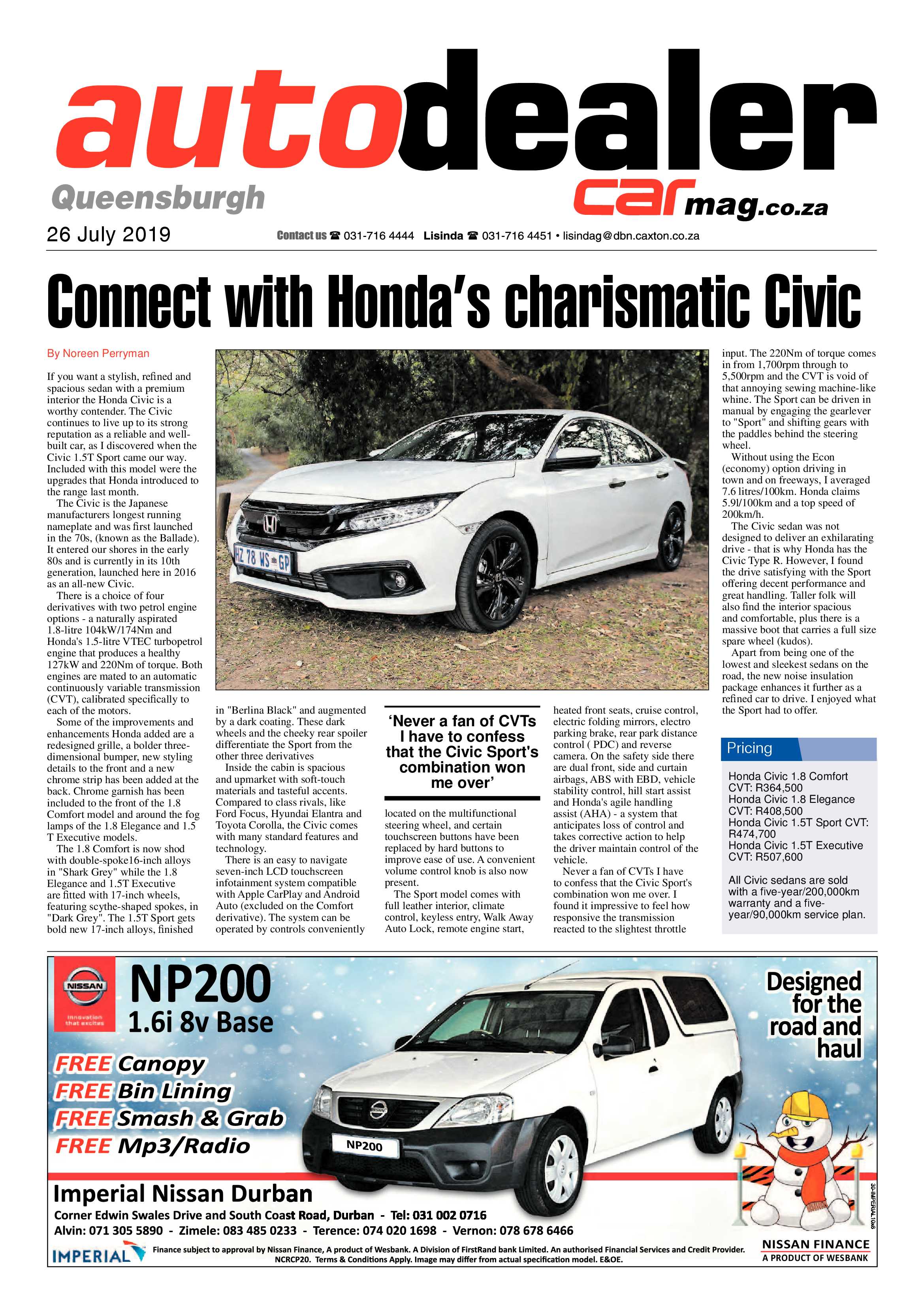 Queensburgh News 26 July 2019 page 8