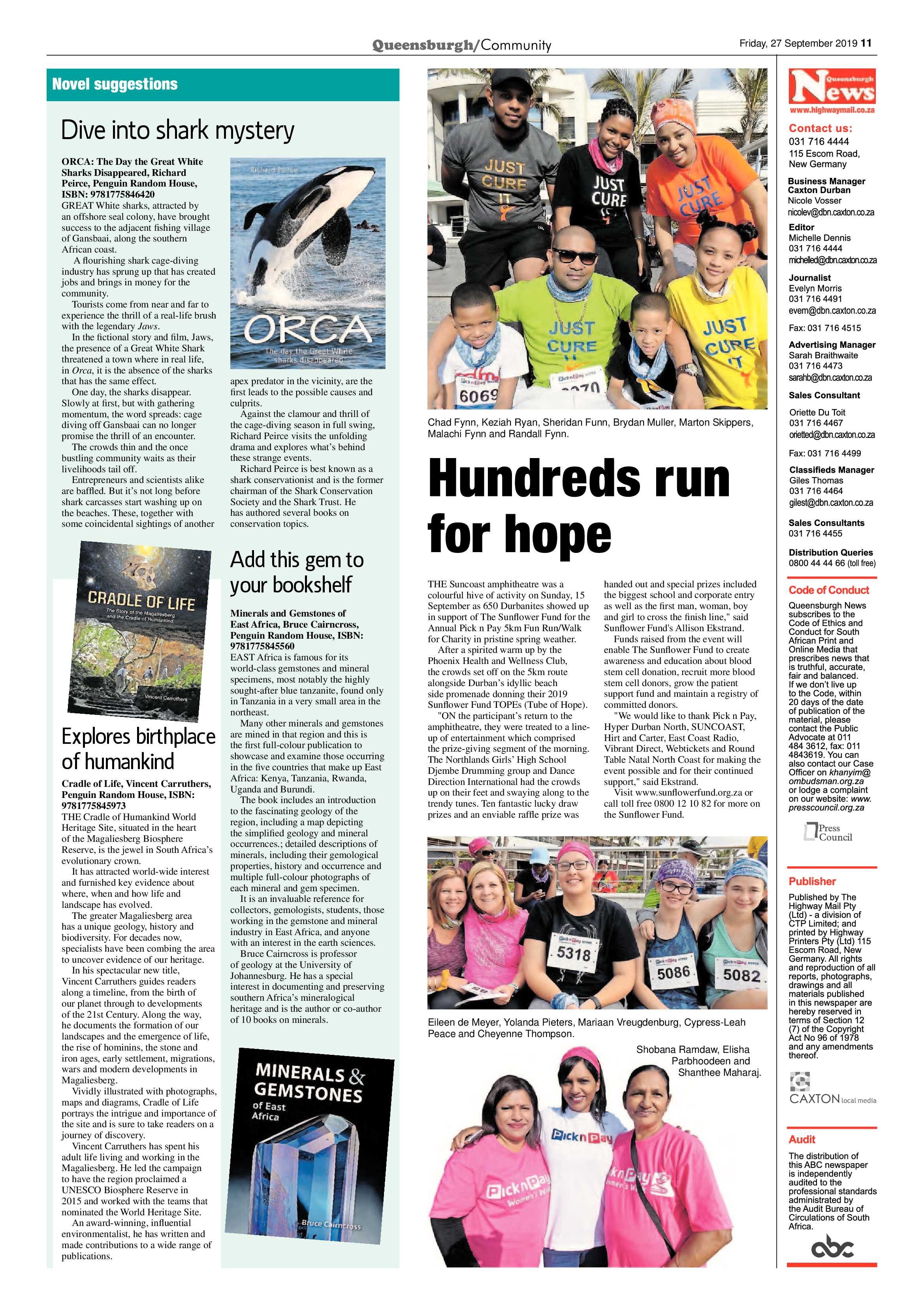 Queensburgh News 27 September 2019 page 11
