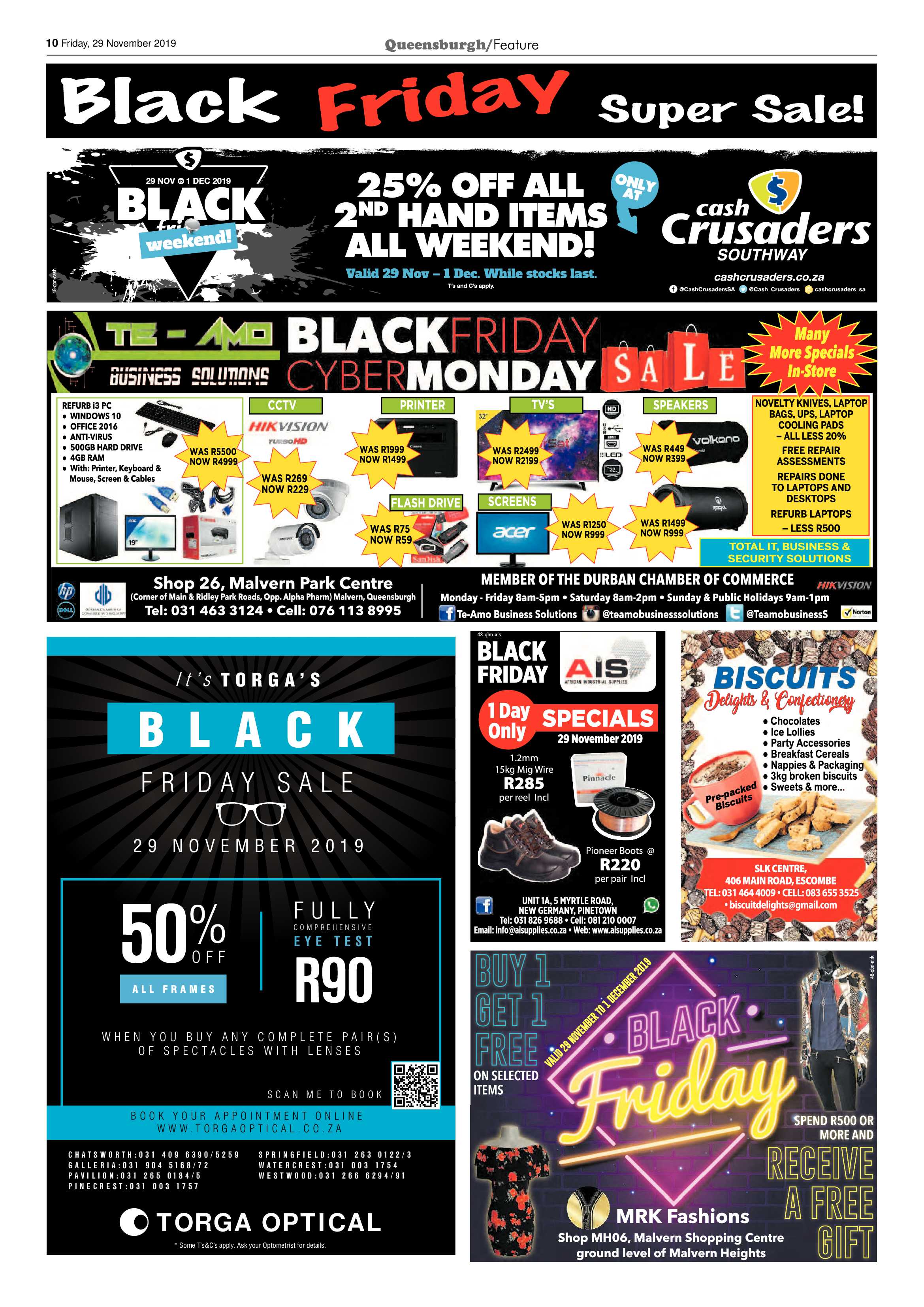 Queensburgh News 29 November 2019 page 10