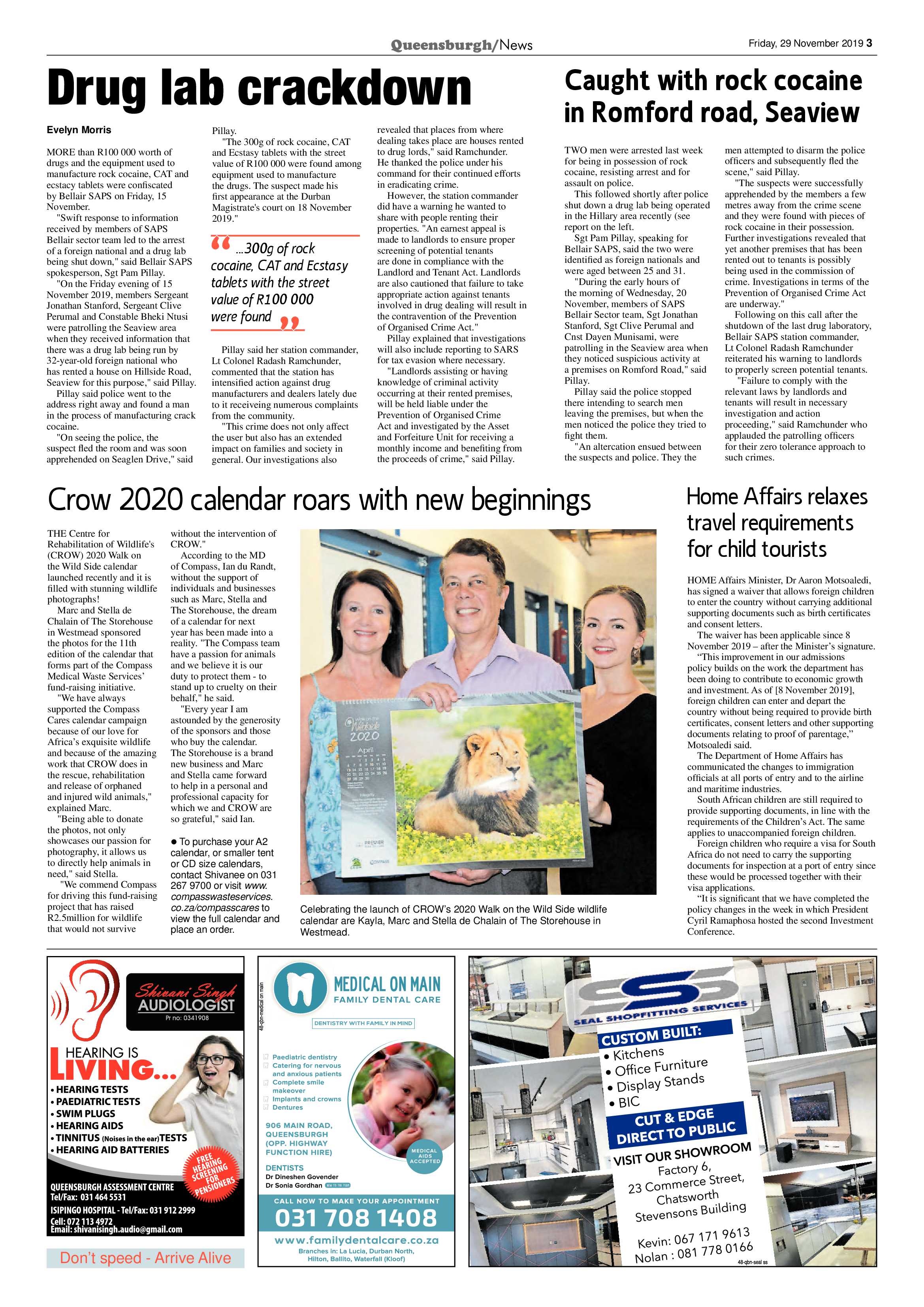 Queensburgh News 29 November 2019 page 3