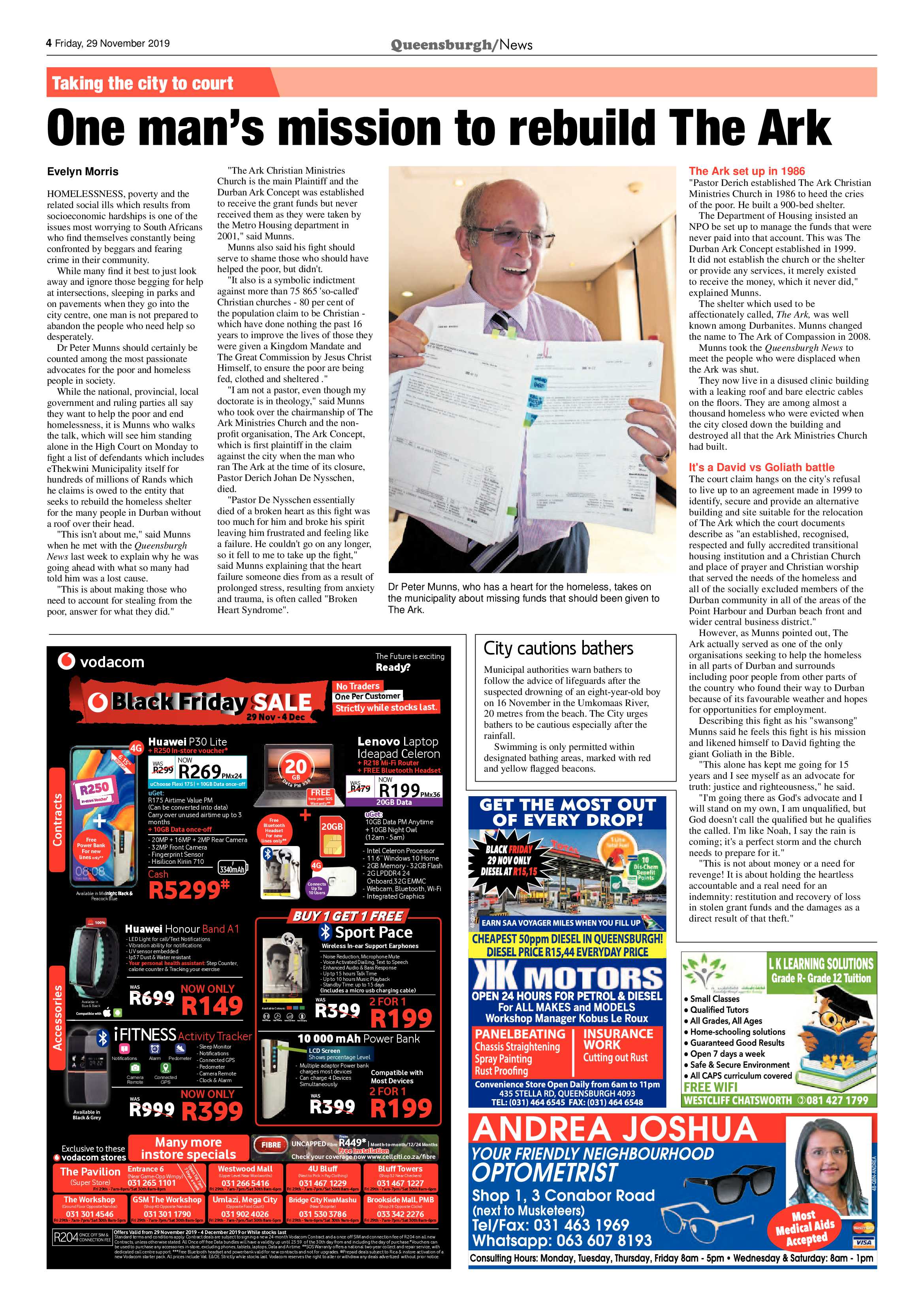 Queensburgh News 29 November 2019 page 4