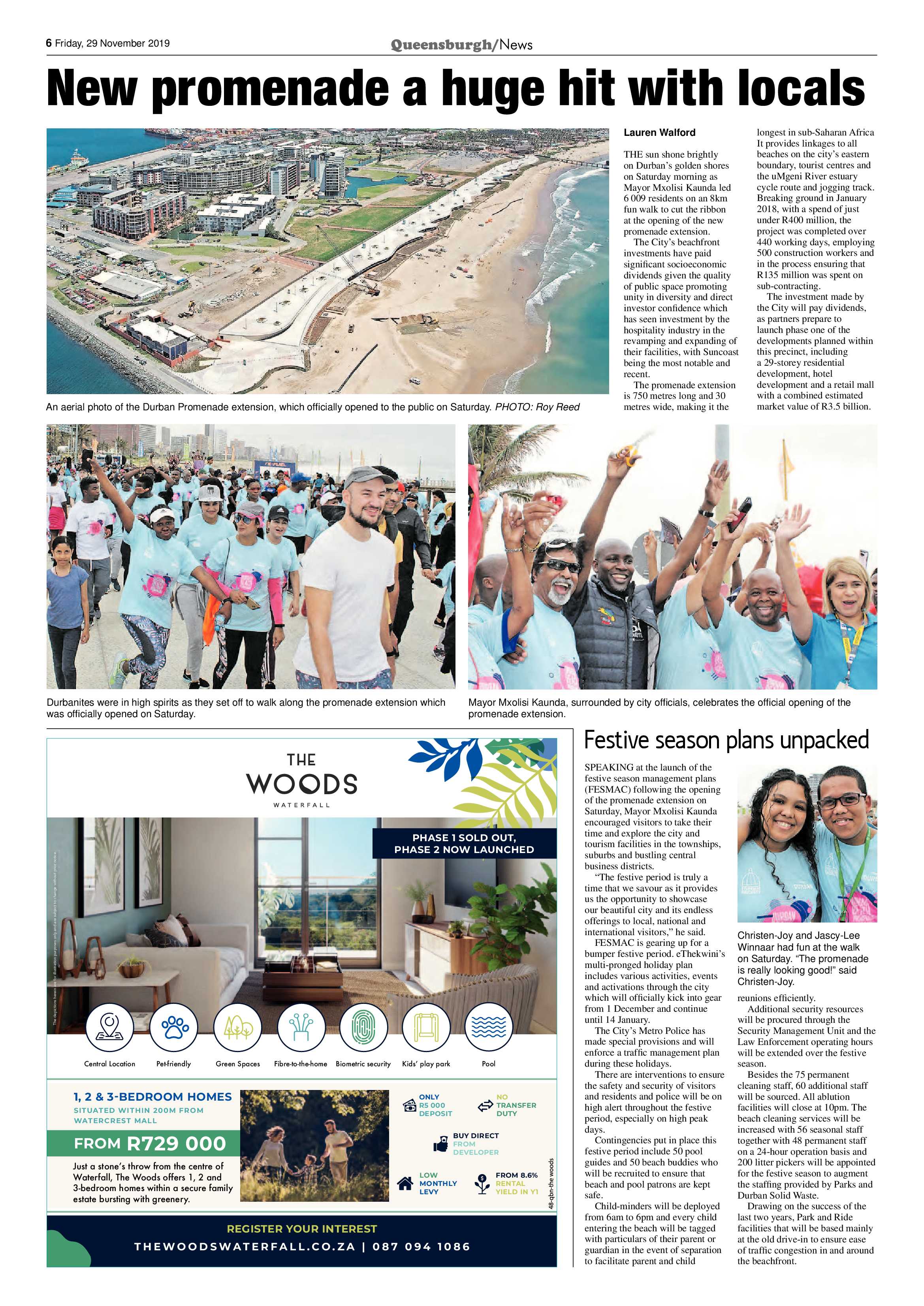 Queensburgh News 29 November 2019 page 6