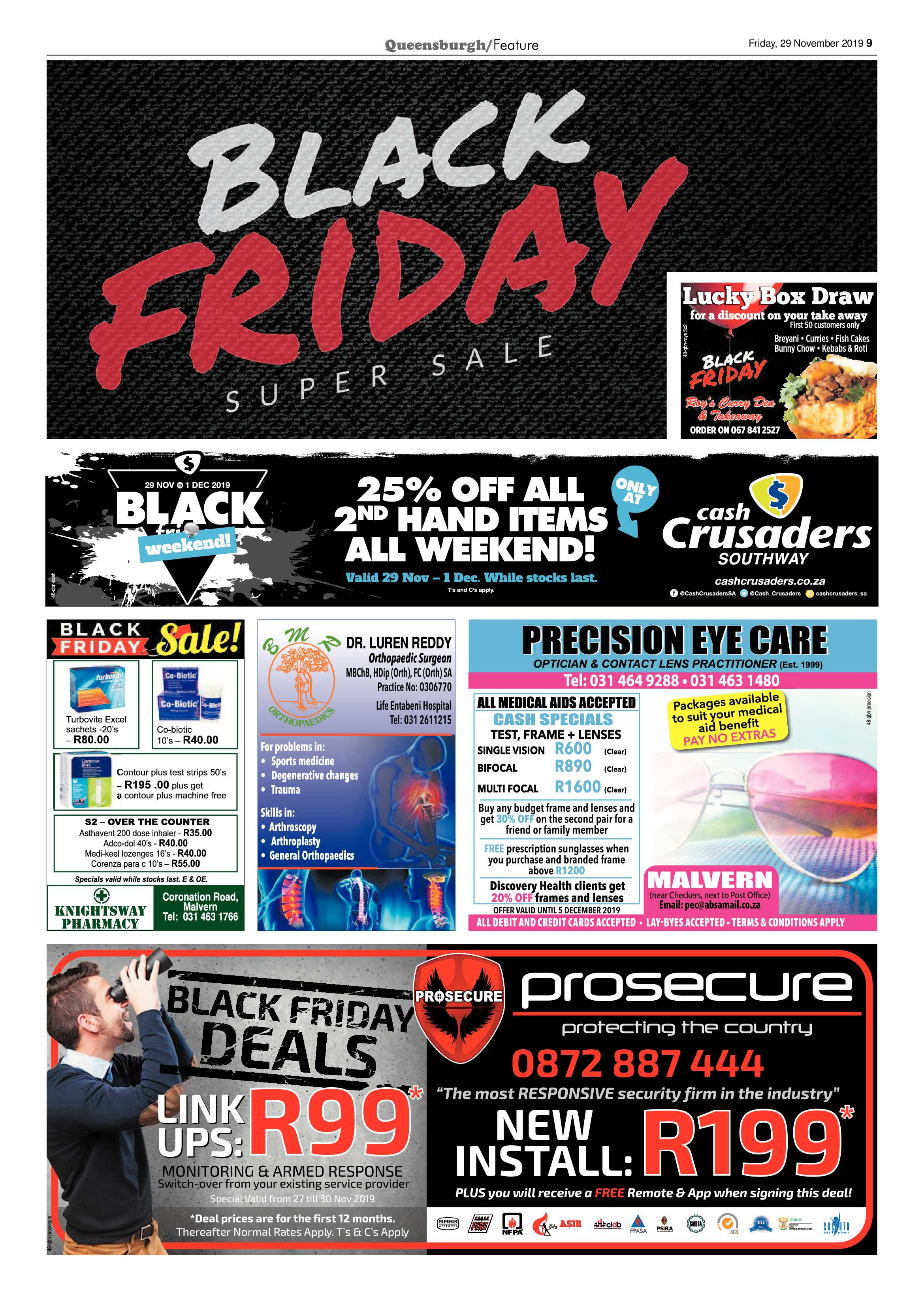 Queensburgh News 29 November 2019 page 9