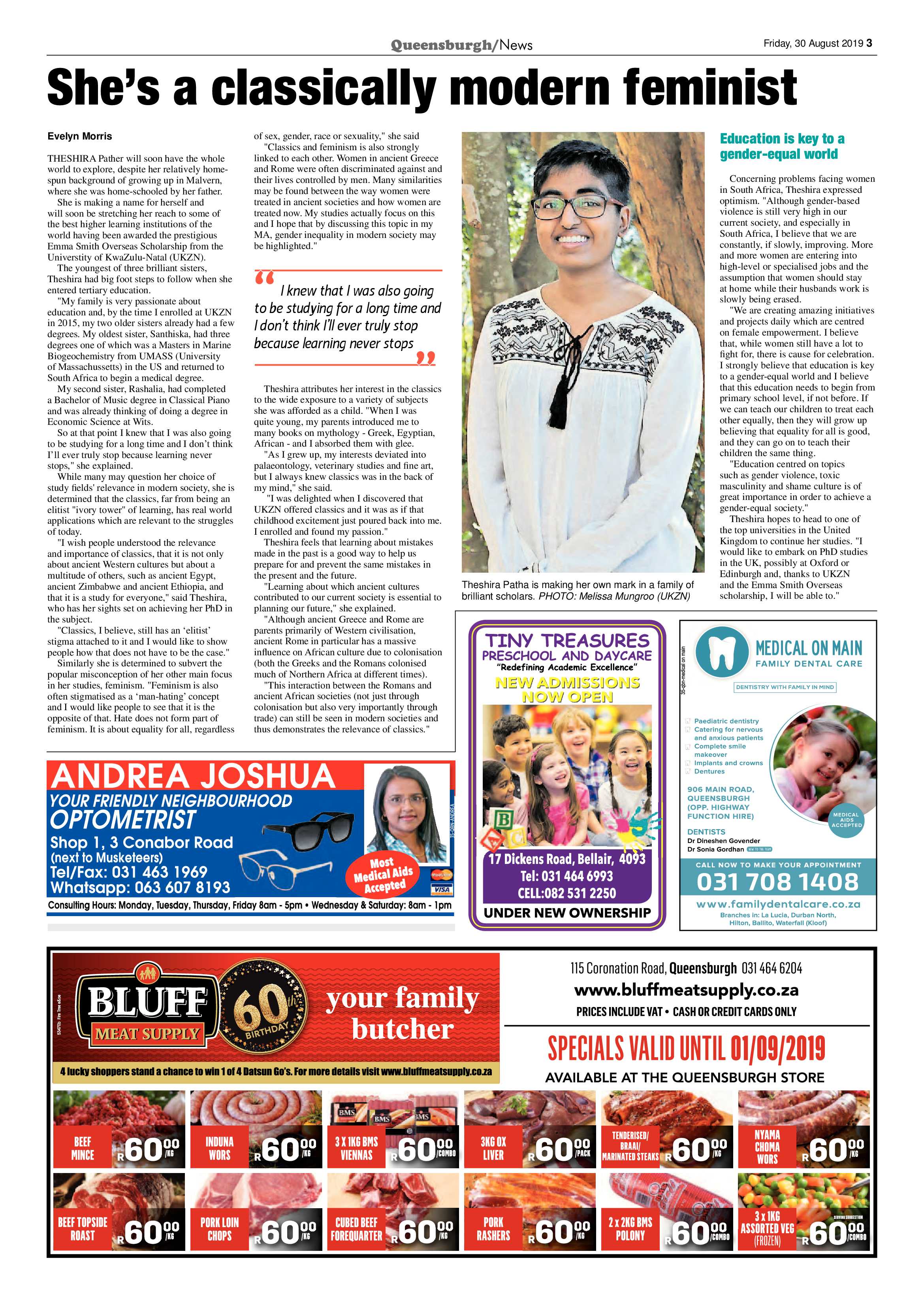 Queensburgh News 30 August 2019 page 3