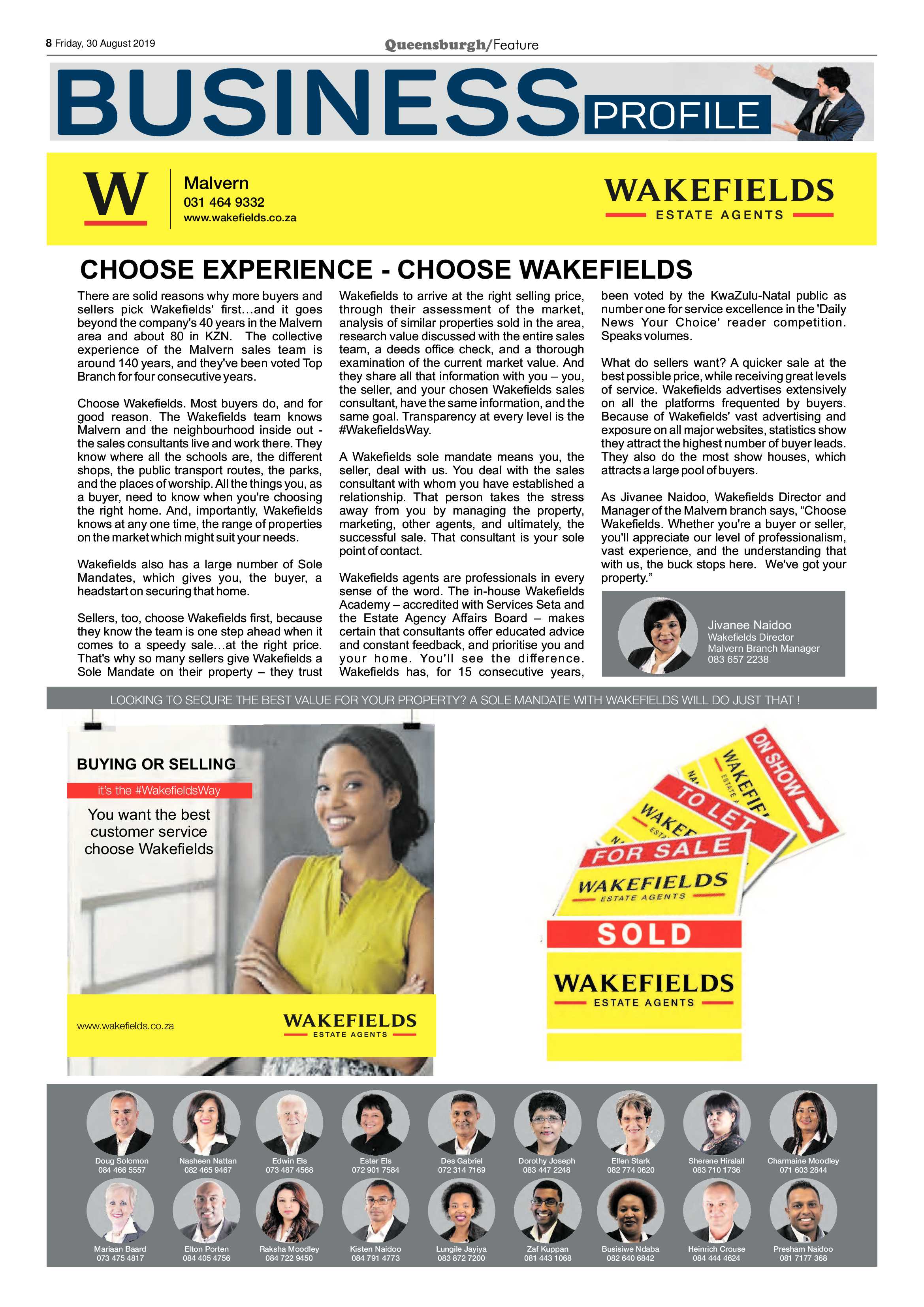 Queensburgh News 30 August 2019 page 8